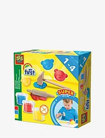 SES Creative My First - Clay With Tools 3X90Gr Toys Creativity Drawing & Crafts Craft Craft Sets Multi/patterned SES Creative