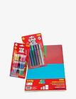Sense Kartong Och Glitter Toys Creativity Drawing & Crafts Drawing Coloured Pencils Multi/patterned Sense
