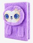Robetoy Notebook Fluffy Sloth A5 Toys Creativity Drawing & Crafts Drawing Calendars & Notebooks Purple Robetoy