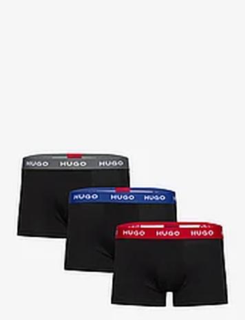 HUGO Trunk Triplet Pack Bokserit Black HUGO
