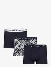 GANT G Pattern Trunk 3-Pack Bokserit Multi/patterned GANT