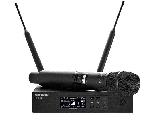 Shure QLXD24E/KSM9 Handheld Wireless Microphone System, käsimikrofonijärjestelmä