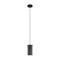 EGLO PINTO TEXTIL 1 pendant E27, black/clear – kuva 1