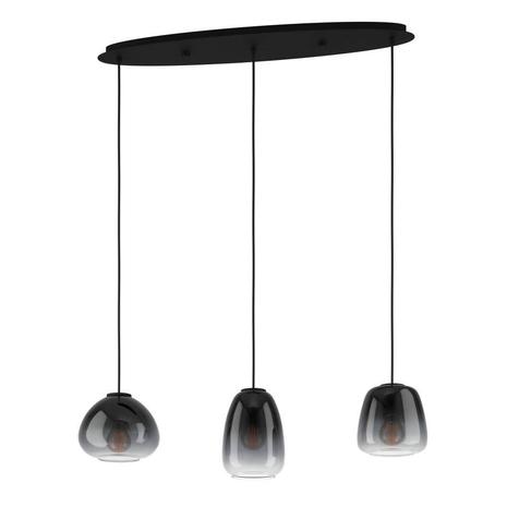 EGLO AGUILARES long table 3XE27 L840, oak/smoke
