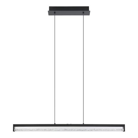 LED-riippuvalo Cardito Tunable white 100 cm, musta