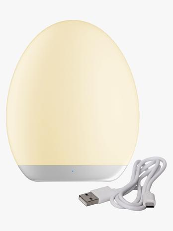 Oval ladattava LED-pöytävalaisin