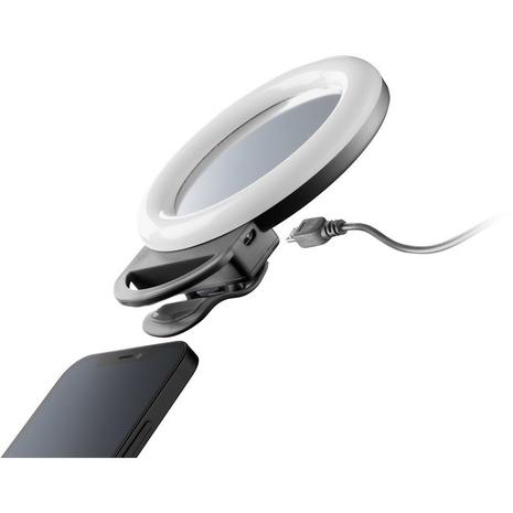 Cellularline Selfie Ring Multicolor Pocket LED-rengasvalo