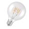 OSRAM LED-globe E27 G80 4,8W 2700K filamentti – kuva 1
