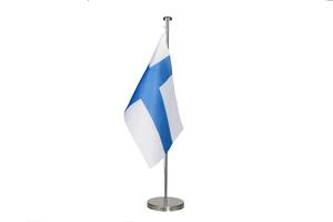 Pöydälle Suomen Lippu