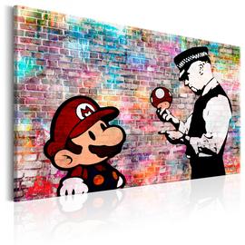Artgeist Banksy: Colourful Brick taulu
