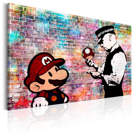 Artgeist Banksy: Colourful Brick taulu