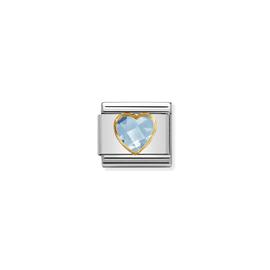 Nomination Gold Light Blue 030610-006
