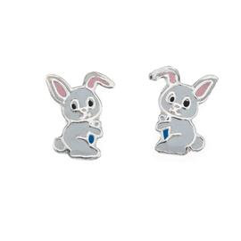 Silver Bar Luppakorva Bunny hopeakorvakorut