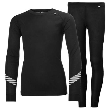 Helly Hansen HH Lifa, setti, junior, musta
