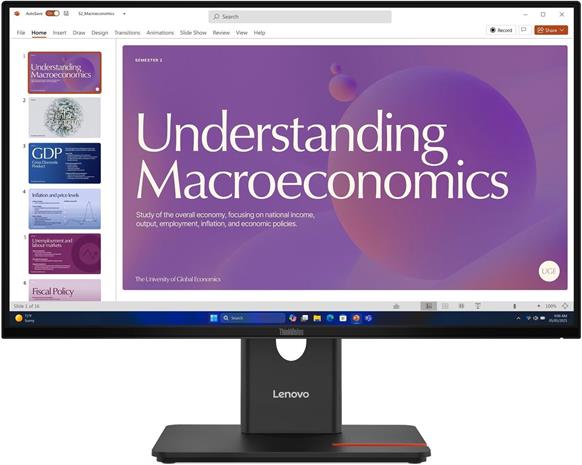 24" Lenovo ThinkVision T24d-40