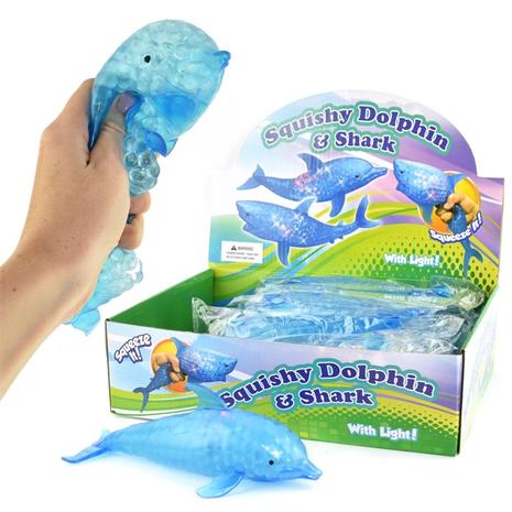 Squeeze Dolphin 18 cm puristeltava delfiini tai hai