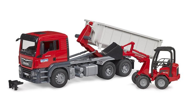 Bruder kuorma-auto ja kaivinkone – kuva 1/8