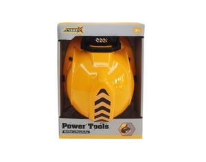Power X Construction Helmet leikki rakentajan kypärä valolla