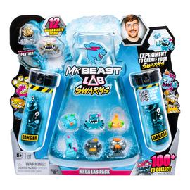 MrBeast Lab Swarms Mega Lab - 12 hahmoa, lajitelma