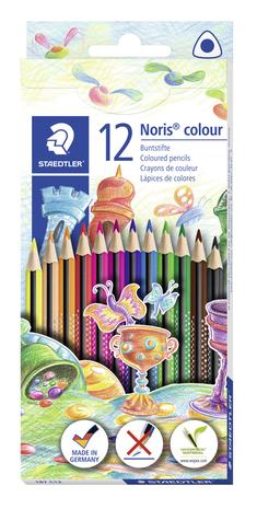 Staedtler - Noris Color Triangle Coloured Pencils, 12 pc (187 C12)