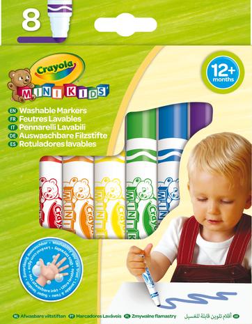Crayola Mini Kids - Felt-tip pens 8 pcs. – kuva 1/8