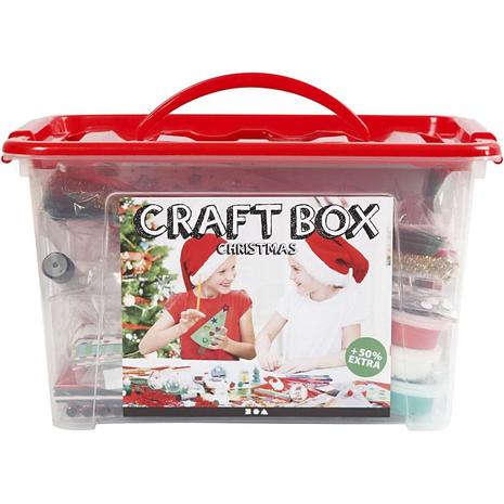 Creativ Company Hobbybox Red with Creative Materials – kuva 1/8