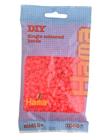 Hama Ironing beads-Red Neon (035) 1000pcs. – kuva 1/7