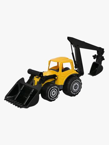 Plasto, Tractor with Frontloader and Excavator