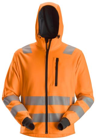 Snickers 8039 AllroundWork Huppari heijastimet, oranssi L