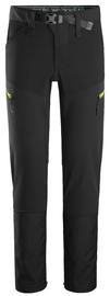 Snickers 6948-0467 FlexiWork Työhousut SchoellerÂ® SoftShell -stretchkangas, musta/keltainen 150