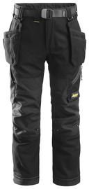Snickers 7505 FlexiWork Työhousut juniori, musta 158
