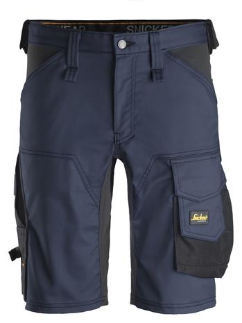 Snickers 6143 AllroundWork Shortsit metsänvihreä/musta 52