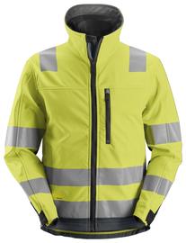 Snickers 1230 AllroundWork Softshelltakki huomiovaate, keltainen M