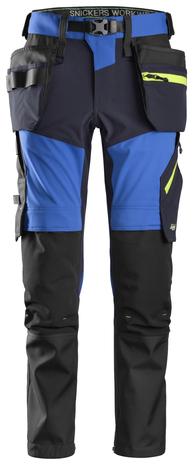 Snickers 6940 FlexiWork Softshellhousut musta D96