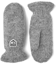 Hestra Basic Wool Mitt Vaaleanharmaa 7