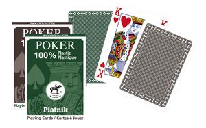 Piatnik Single Decks 'Plastic Poker'