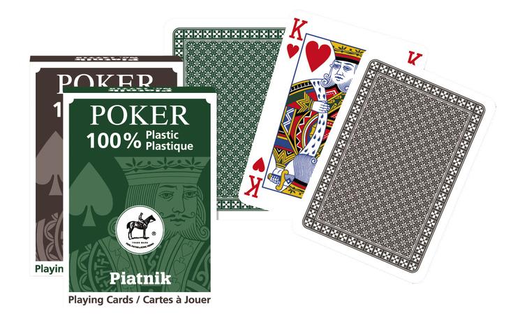 Piatnik Single Decks 'Plastic Poker'