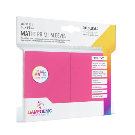 Gamegenic - Prime Sleeves Black (GGS10018ML)