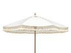 Hillerstorp Aurinkovarjo Hapsuilla 300 Cm - Aurinkovarjot ja telineet Alumiini Beige - 4014830003