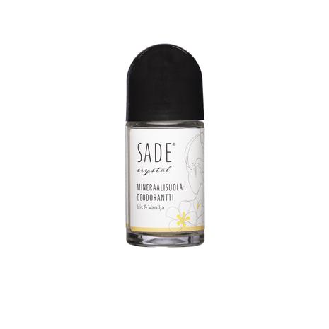 Sade Crystal Iris&Vanilja 50 ml mineraalisuola-deodorantti