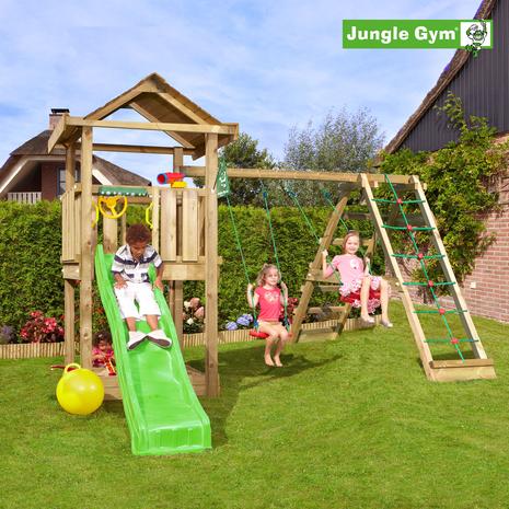 Jungle Gym House leikkitorni ja Climb Module Xtra – kuva 1/2