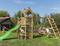 Jungle Gym Teepee, Climbing Module, vihreä liukumäki, leikkitorni – kuva 1