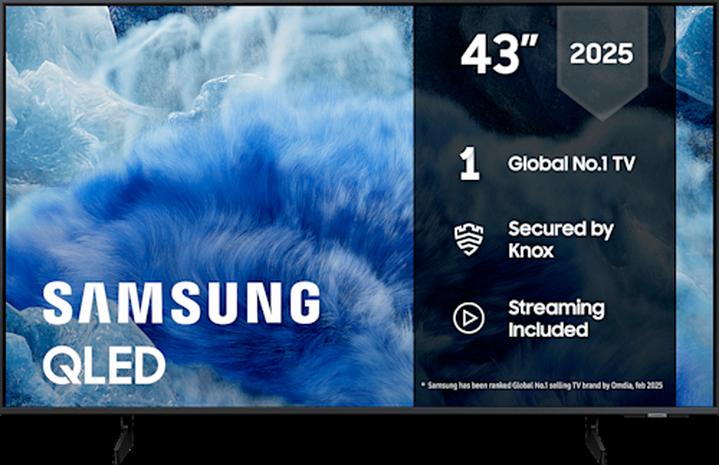 Samsung TQ43Q8FAAU (43"), QLED-televisio – kuva 1/8