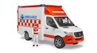 Bruder 02676, MB Sprinter -ambulanssi ja kuljettaja