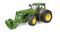BRUDER traktori John Deere 7R 350 etukuormaimella, 3151 – kuva 1