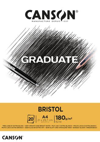 Canson Graduate Bristol piirrustuslehtiö