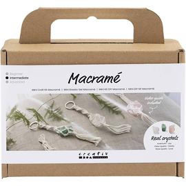 Creativ Company Avaimenperät makramee mini askartelusetti
