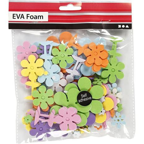 Creativ Company Foam molds Flowers 100st.