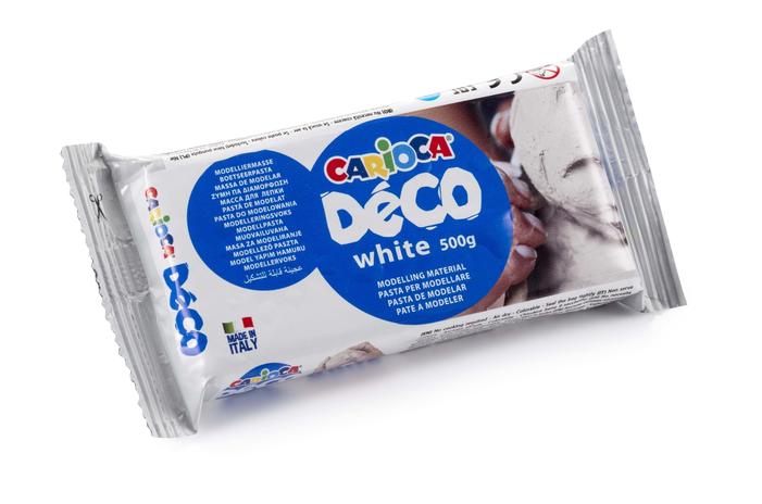 Carioca Deco valkoinen 500g askartelusavi