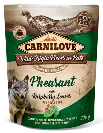 Carnilove Pouch Pate Pheasant with Raspberry Leave, koiranruoka